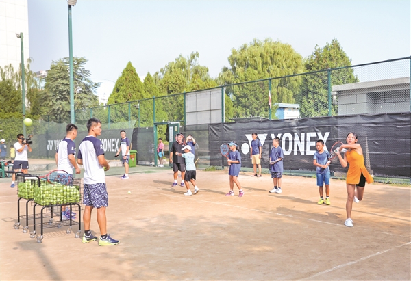 2022YONEX 青少年网球训练营晋中站活动举办