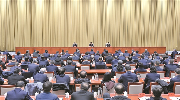 山西省召开全省领导干部会议　宣布中央关于省委主要负责同志调整的决定